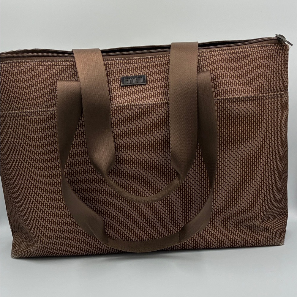 Hartmann Brown Carry on Laptop Luggage Tote Bag 13”x18”